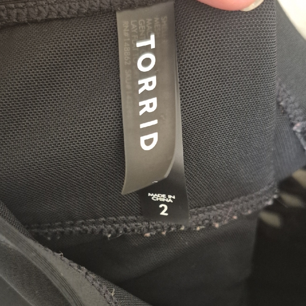 Torrid Black Swim Dress - Picture 4 of 4